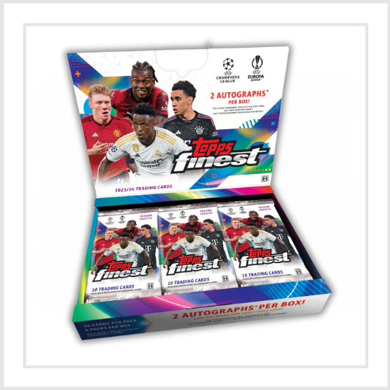 2023/24 Topps UEFA Club Competitions Finest Soccer | 8 Box Case Break #1 Pick Your Teams