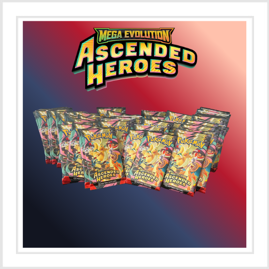 Pokemon Ascended Heros 72 Booster Pack | Random Energy Break