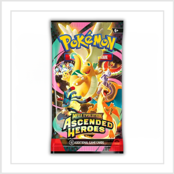 Pokemon Mega Evolution Ascended Heros Booster Pack