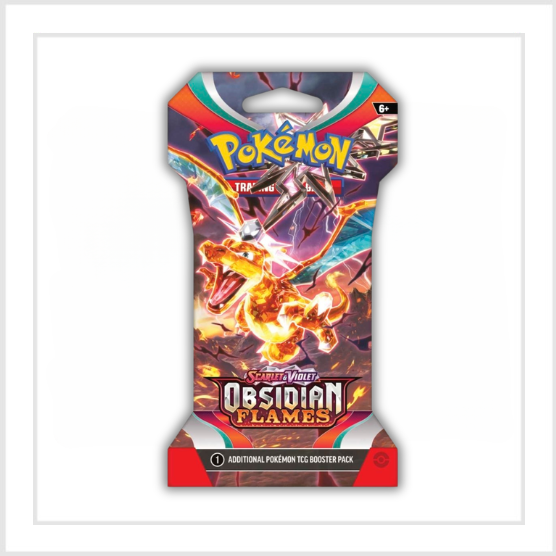 Pokemon Scarlet & Violet Obsidian Flames Sleeved Booster Pack
