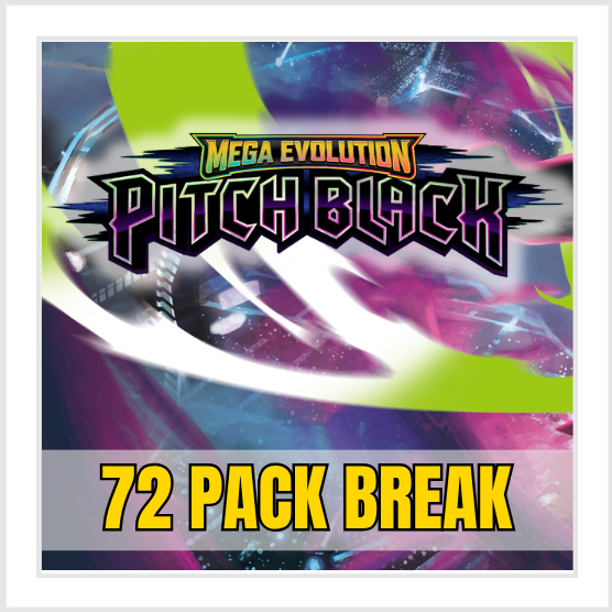 Pokemon Pitch Black 72 Pack Break #1 | Pick Your Energy Group Break