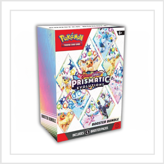 Pokemon Scarlet & Violet Prismatic Evolutions Booster Bundle Box | 5 Box Break #1 Random Energy (FASC)