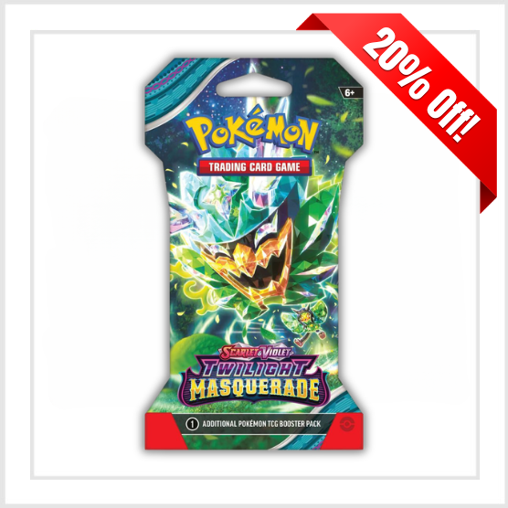 Pokemon Scarlet & Violet Twilight Masquerade Sleeved Booster Pack