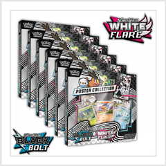 Pokemon Unova Poster Collection 6 Box Case #4 | Multi-Hit Energy Break